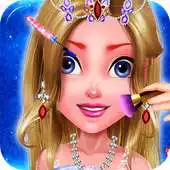 Free play online Beautiful Princess Makeup Salon 4 | Party Makeover APK
